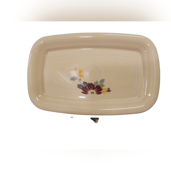 Fiesta HLCCA 2017 Conference Exclusive Clematis Butter Dish Fiestaware - Picture 3 of 7